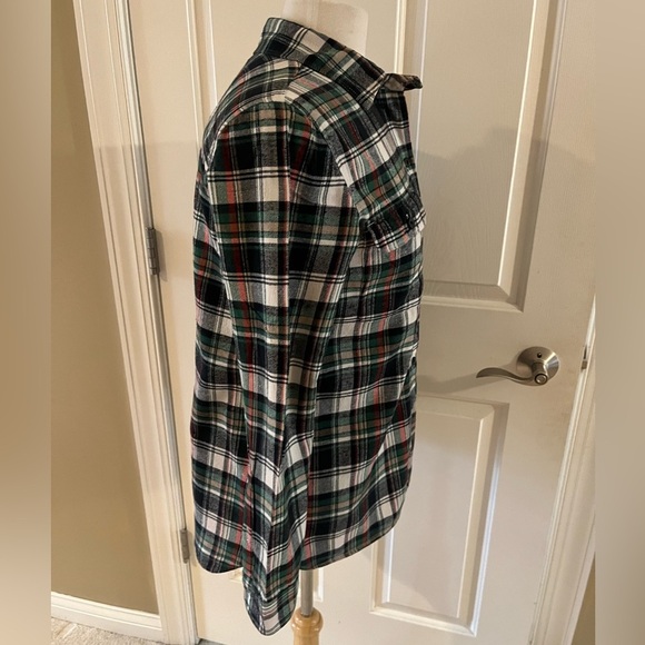 Madewell Plaid Boyfriend Button-Up Shirt-Size Small - Picture 4 of 5